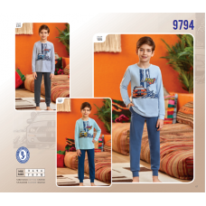 BR Піжама для хлопчика 03-06 стрейч/бавовна  9794    3-6  4 шт.