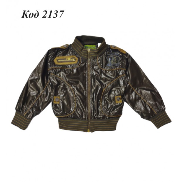 --Ch Вітрівка для хлопчика на трикотажі 805  130-150(92.98.104) 3 р.