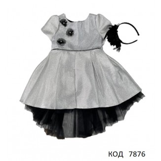 Tr  Сукня святкова для дівчинки  PINK 5436   4-8 років (98-122)  5(4)шт