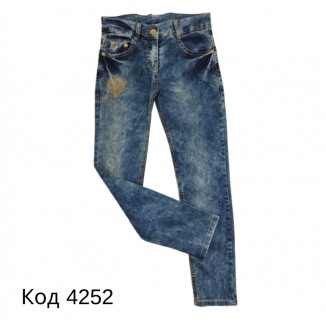 Tr Штани для дівчинки ДЖИНС Onix 210683   8-12   5 р.