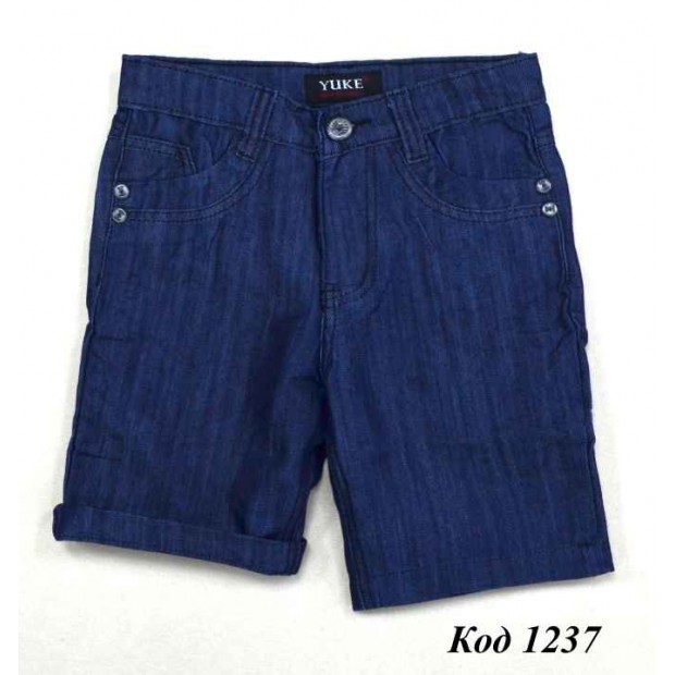Gh Шорти для хлопчика Yuke 3029 джинс 21-25  (134-158)  5шт