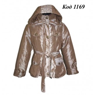 .Ch Куртка для дівчинки легкий синтепон  (122-140)  4 шт.