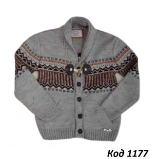 Tr Кофта в'язана для хлопчика на гудзиках CINALI 3625.116 розмір 3 (1)шт