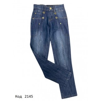 .Ch Штани для дівчинки ДЖИНС Yuke 2202     21-25. 5 р.