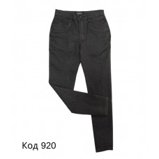 Ch  Джинси для дівчинки Yuke чорно-сірі .21-25 (134-158) 5 шт