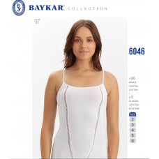 BR Майка жіноча 6046,01  БІЛИЙ         6(1)шт.