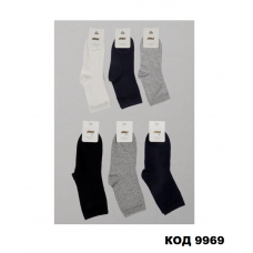 ArtiKatamino Шкарпетки бавовняні для хлопчика Однотон 200028 МІКС кольорів 12(3) шт.