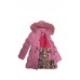 Ch Пальто зимове для дівчинки синтапон на флісі 2С-К (0152-0176)розовий 134-158  5(1) шт