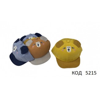 Кепка для хлопчика Мішка2 розмір 48  5 шт