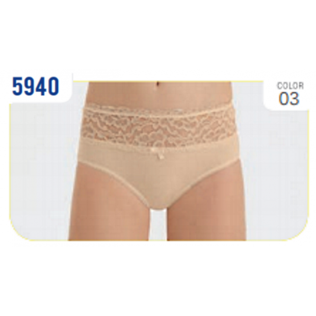 BR Труси для дівчинки 5940.03 БЕЖЕВИЙ    06.07   12 (6)шт