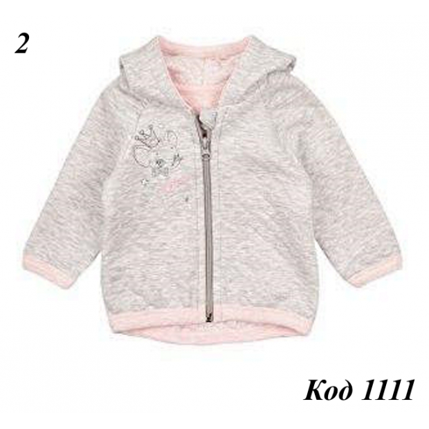 Кофта капитон  2КП017 девочка. 74,80,86,92  4(3) шт