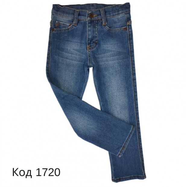 Tr Штани для хлопчика ДЖИНС ARM 01 на флісі 5-8   4 р.