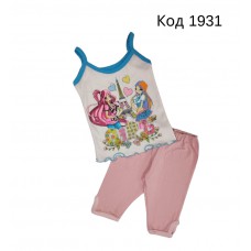 Ukr Костюм для дівчинки (майка.+треки)  86,92,98 р. 3 шт.