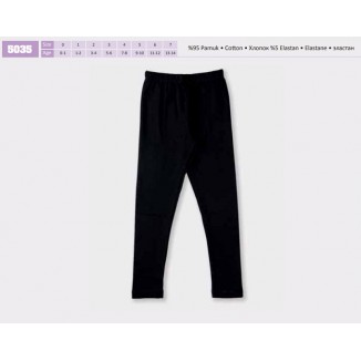 BR Лосини для дівчинкиі 5035.02  ЧОРНИЙ   5-6//12-14   5 шт