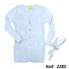 .Ch Кардиган Xiaofeihu для дівчинки 7,15    152  БІЛИЙ  3(1) шт