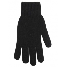YO од.Перчатки чоловічі в'язані  RED-0049F Акрил  ЧОРНІ  розмір 23.25,27   6 шт