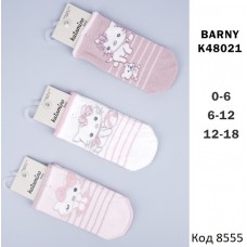 ArtiKatamino Шкарпетки бавовняні для дівчинки ясельні МАЛЮНОК K48021 МІКС 12(3)шт.