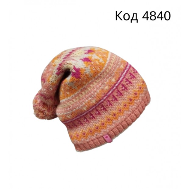 -- YO Шапка в'язана для дівчинки  52 1шт