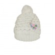 -- YO Шапка в'язана подвійна для дівчинки  46-48  5шт
