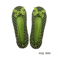 YO Балетки щільний трикотаж  BL-   30-31.34-35. 6(2) шт