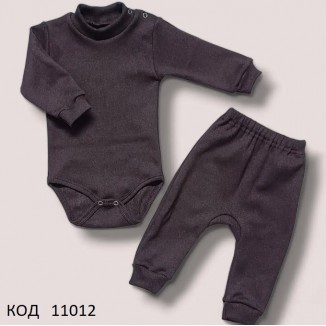 ЛС  Набір рубчик начос .(БОДІ+штани)   68,74,80,86  4 шт