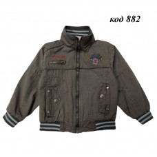 --Ch Вітрівка для хлопчика на трикотажі 9810  130-150(92.98.104) 3 р.