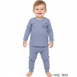 Tr Костюм для хлопчика інтерлок BABYHİ 704  6,12,18 міс. 3 шт