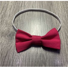 Ukr Краватка-метелик для хлопчика БОРДО ЯСКРАВИЙ  5 шт