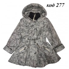 --Ch Плащ для дівчинки на флісі Aixindao 10067  116-134. 4 р.