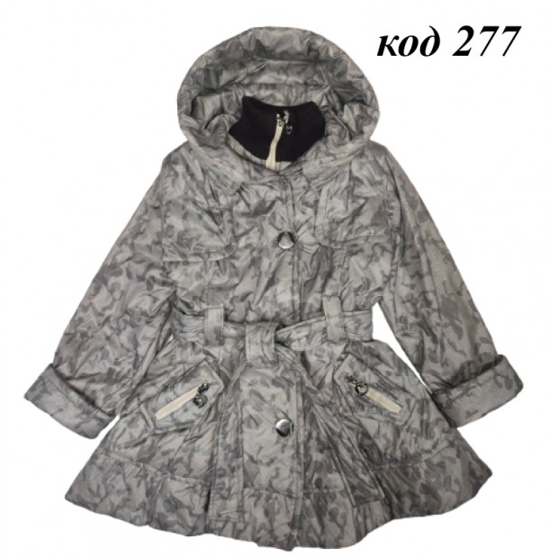 --Ch Плащ для дівчинки на флісі Aixindao 10067  116-134. 4 р.