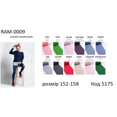 YO Колготки капронові  RAM-0009  152-158  мікрофібра без малюнку    40 DEN Мікс кольорів1 шт