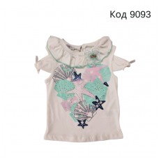 Tr Футболка для дівчинки PINK 2102   2,3,5,6, років  4 шт.