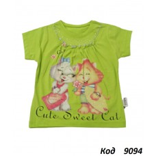 ,Tr Футболка для дівчинки TNW 2282  92-110   4 шт.