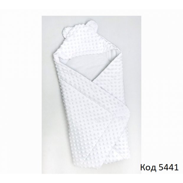 ББ Конверт для новонароджених ПЛЮШ/кулір.  80х80 см.  1 шт.