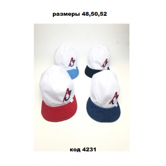 KlimaniБейсболка для хлопчика "ГРЕЙ" 48,50,52 CM 3шт