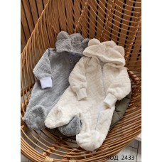 ББ Комбінезон плюш на підкладці  КОСИЧКА. 62,68,74  1шт