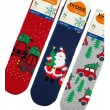 Bross Шкарпетки махрові дитячі НОВИЙ РІК ÇOR-010966  ABS  МІКС 12(3) шт.