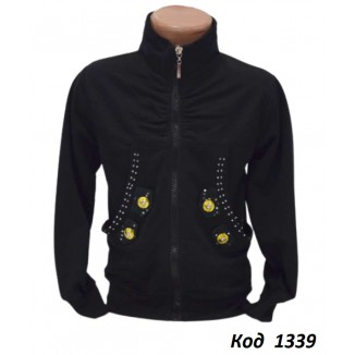 .Ch Кофта для дівчинки на замку 2-х нитка 2-5 років  4 шт