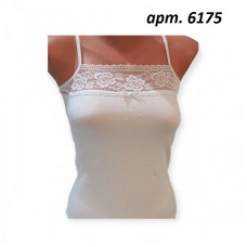 BR Майка жіноча 6175,01  БІЛИЙ         6(1)шт.