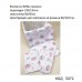 Ukr Постіль БЯЗЬ ПРЕМІУМ для немовлят 3в1 на резинці (100*135//50*40//60-120) 1 шт
