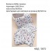 Ukr Постіль БЯЗЬ ПРЕМІУМ для немовлят 3в1 на резинці (100*135//50*40//60-120) 1 шт