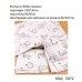 Ukr Постіль БЯЗЬ ПРЕМІУМ для немовлят 3в1 на резинці (100*135//50*40//60-120) 1 шт