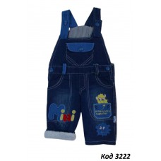 Tr Напівкомбінезон ДЖИНС на травке 1-3р.  3шт.