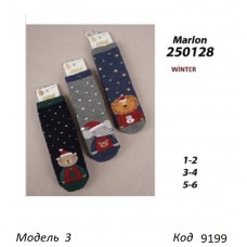 ArtiKatamino Шкарпетки махрові для хлопчика МАЛЮНОК 250128  МІКС   12(3) шт.