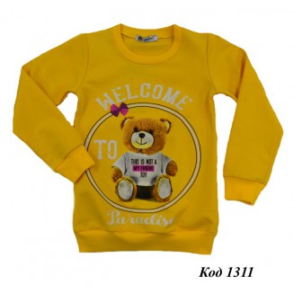 Tr Реглан для дівчинки 2-х нитка BNN 4767    116-134   4 шт