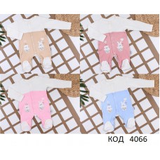 Tr Комбінезон інтерлок рубчик УНІ BEBİO 5050  комбі  68,74,80 4шт