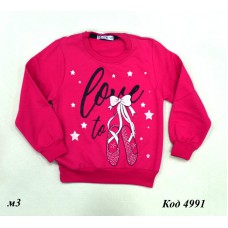 Tr Реглан для дівчинки начос СМК 89201  5-8     4(3)шт