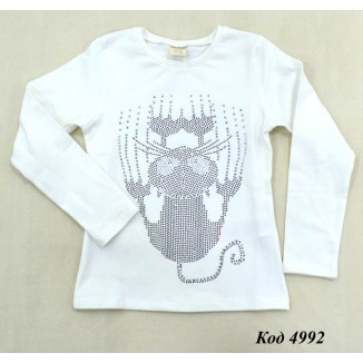 Кофта стрейч девочка Twoo  5-8лет(110-128)  4 шт.