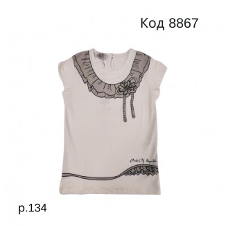 Tr Футболка для дівчинки PINK 2070   7,8,11 років  4 (1)шт