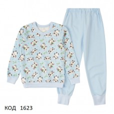 ЛяЛя Піжама футер УНІ К3ФТ143  116,122,128//   3шт